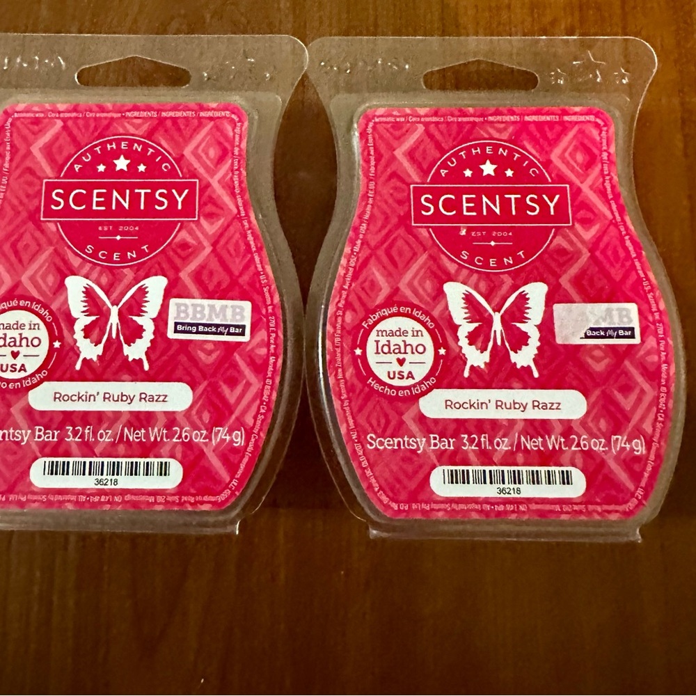 2 Scentsy Bars Rockin’ Ruby Razz
